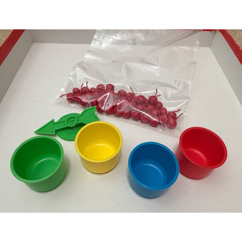 Hi Ho Cherry-O Replacement Parts Pieces Cherries Buckets Spinner‎ Arrow 1997 VTG